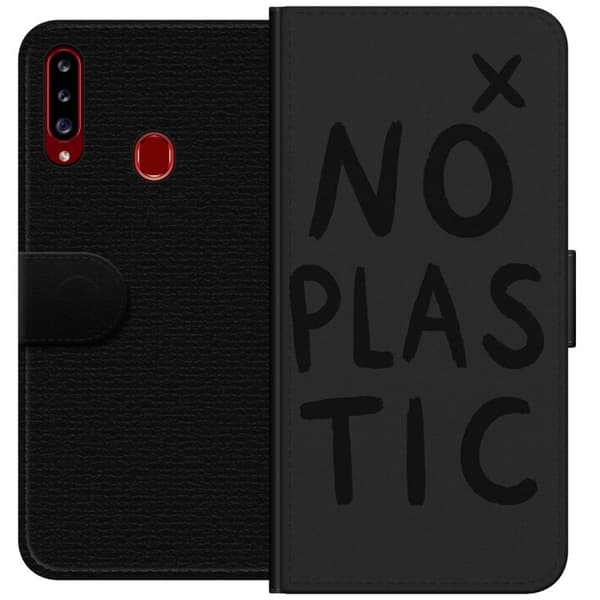Kompatibelt Lommeboketui til Samsung Galaxy A20s Eco Echo