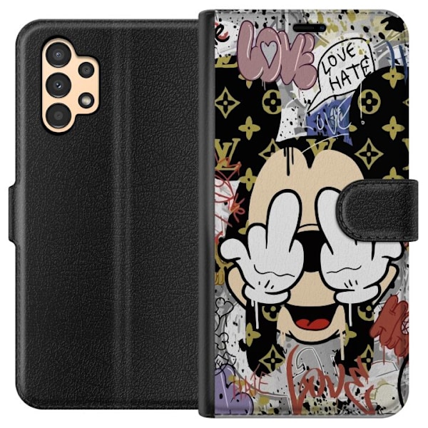 Samsung Galaxy A13 Plånboksfodral Mickey Mouse