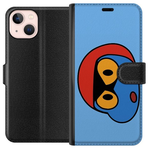 Apple iPhone 13 mini Tegnebogsetui Bold Bot Head