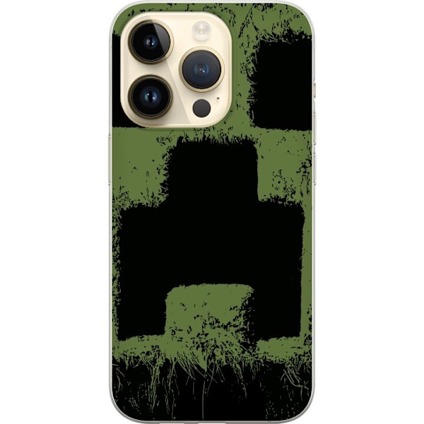 Apple iPhone 14 Pro Gennemsigtig cover A Minecraft Movie
