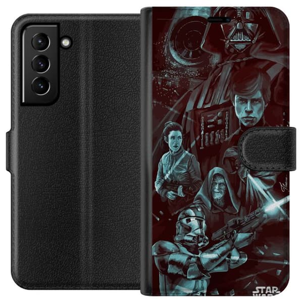 Kompatibel Tegnebogsetui til Samsung Galaxy S21+ 5G Star Wars