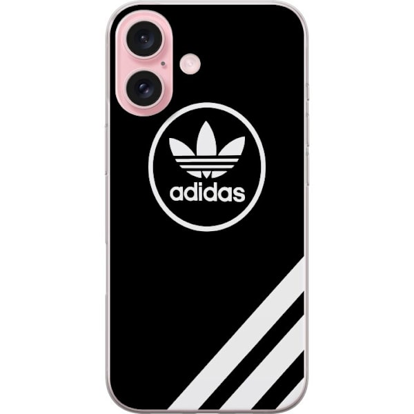 Apple iPhone 16 Genomskinligt Skal Adidas