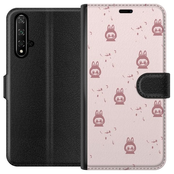 Honor 20 Plånboksfodral Labubu Neon Pop – Neonfärgad pop a