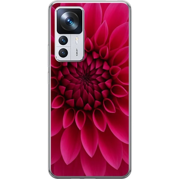 Xiaomi 12T Läpinäkyvä kuori Rosecore