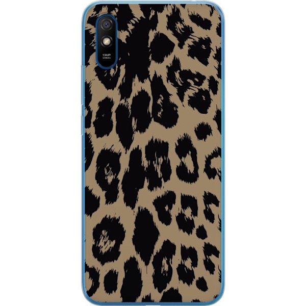 Xiaomi Redmi 9A Läpinäkyvä kuori Leopard