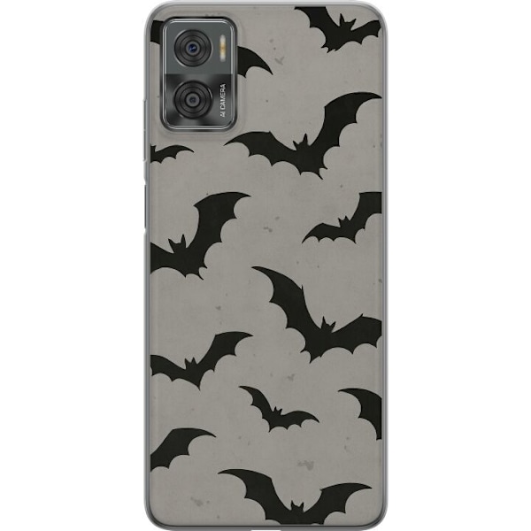 Motorola Moto E22i Läpinäkyvä kuori Flutterprint