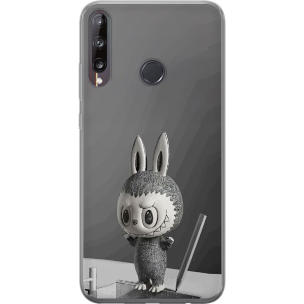 Huawei P40 lite E Genomskinligt Skal Pop Mart MEGA LABUBU LABU