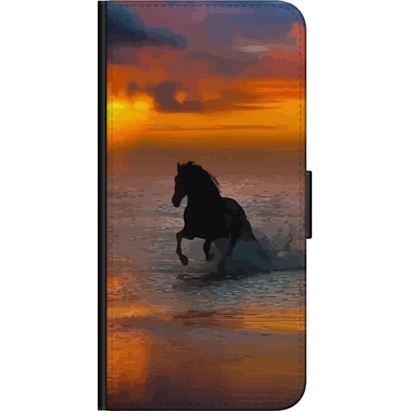 Nokia G20 Tegnebogsetui Hest Solnedgang