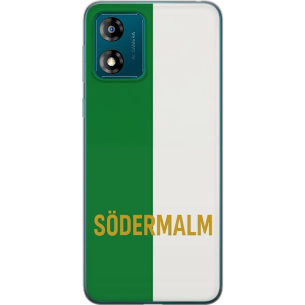 Motorola Moto E13 Läpinäkyvä kuori Södermalm - jalkapallo