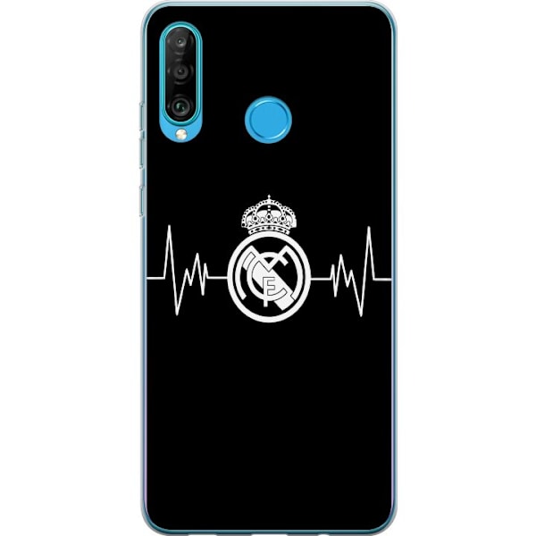 Huawei P30 lite Gjennomsiktig deksel Real Madrid CF