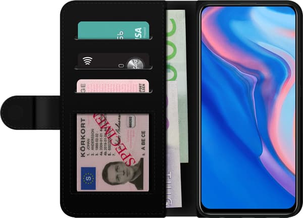 Yhteensopiva Lompakkokotelo Huawei P Smart Z Blå elgitarr sininen
