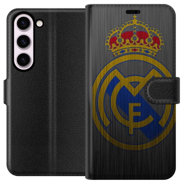 Kompatibelt Plånboksfodral till Samsung Galaxy S23 Real Madrid CF