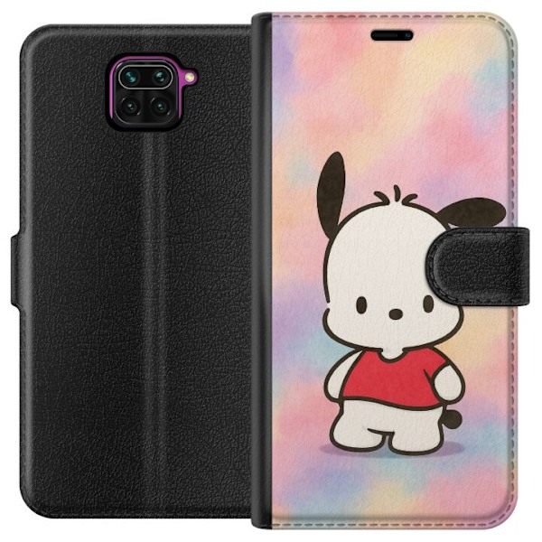 Xiaomi Redmi Note 9 Tegnebogsetui Kawaii Sanrio Pochacco