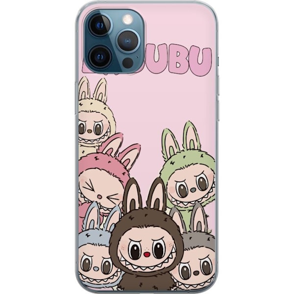 Apple iPhone 12 Pro Läpinäkyvä kuori Labubu Classics