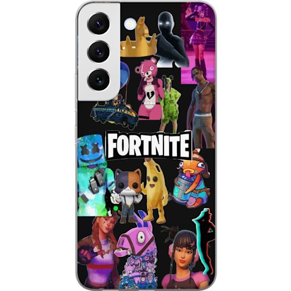 Samsung Galaxy S22 5G Gennemsigtig cover Fortnite