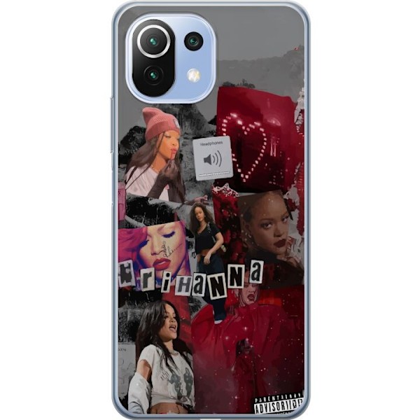 Xiaomi Mi 11 Lite Gjennomsiktig deksel Rihanna – Iconic Fash