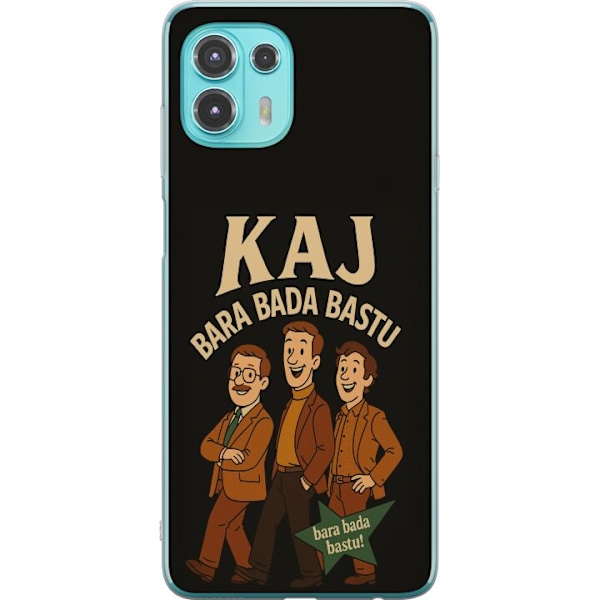 Motorola Edge 20 Lite Genomskinligt Skal Kaj Bara Bada Bastu F