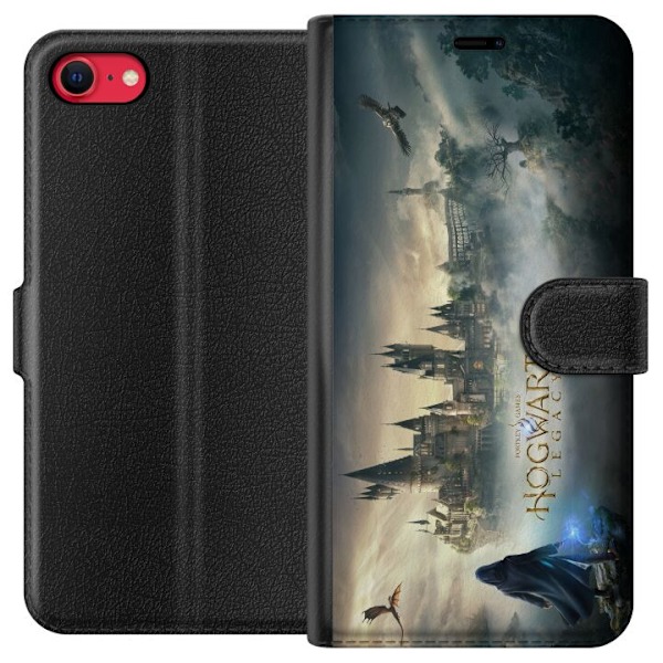 Apple iPhone SE (2022) Lompakkokotelo Harry Potter Hogwarts Legacy