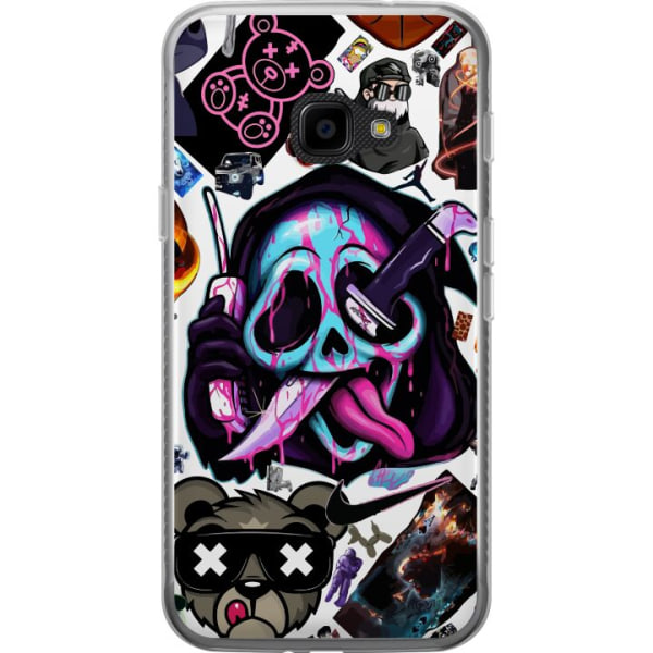 Samsung Galaxy Xcover 4 Gennemsigtig cover Stickers