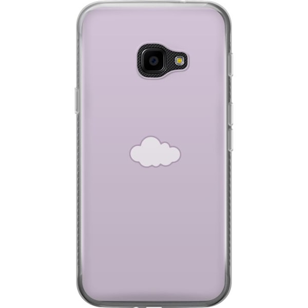 Samsung Galaxy Xcover 4 Gennemsigtig cover Lilla Sky - minimal