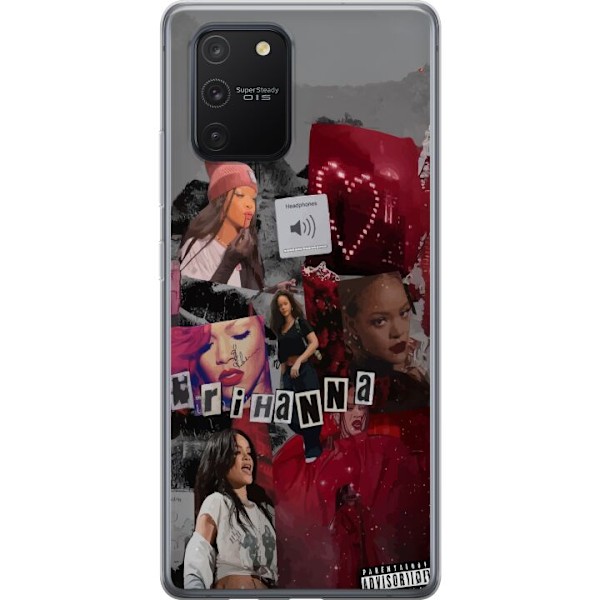 Samsung Galaxy S10 Lite Gennemsigtig cover Rihanna – Iconic Fashion Moments