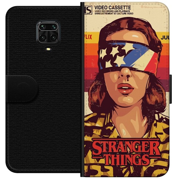 Xiaomi Redmi Note 9S Plånboksfodral Stranger Things VHS