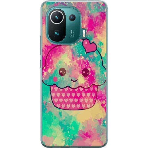 Xiaomi Mi 11 Pro Gennemsigtig cover Cupcake