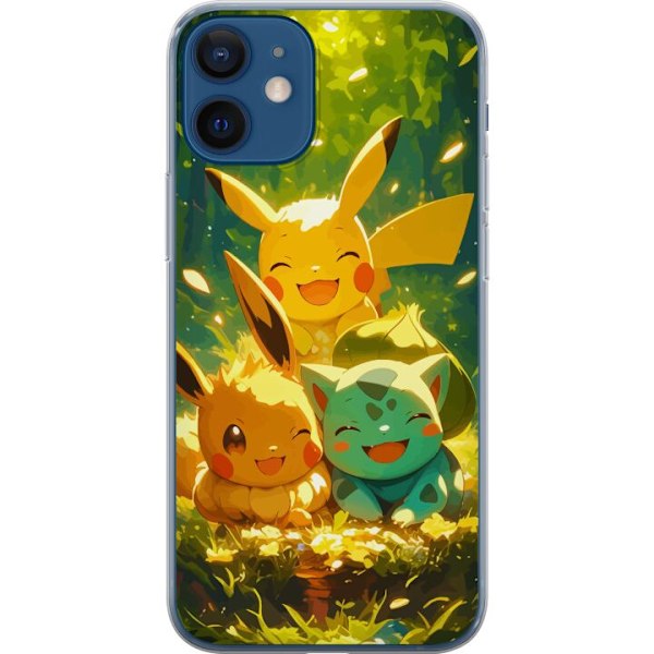 Apple iPhone 12 mini Läpinäkyvä kuori Pixelmonster pelityyl