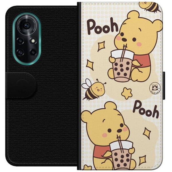 Huawei nova 8 Pro Tegnebogsetui Nalle Pooh-stil - klassisk bjørnemotiv i en ny fortolkning