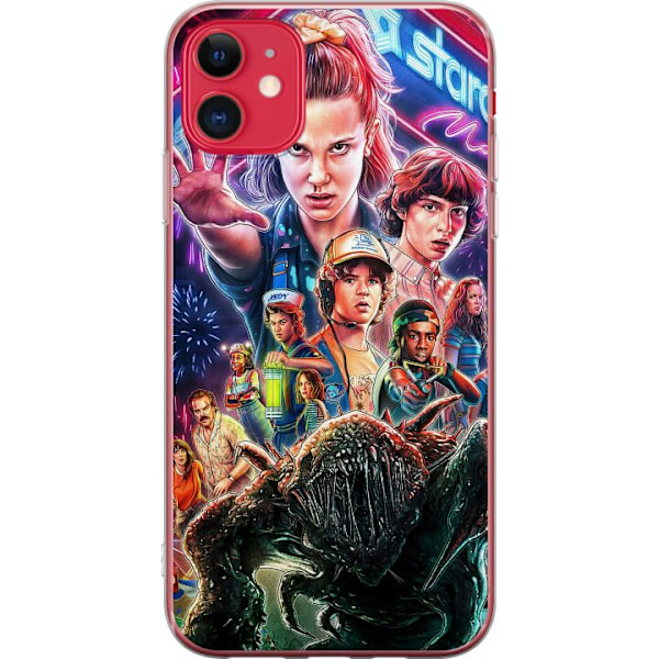 Apple iPhone 11 Läpinäkyvä kuori Stranger Things