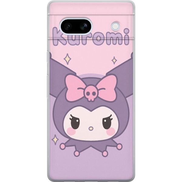 Google Pixel 7a Gennemsigtig cover Kuromi Kawaii