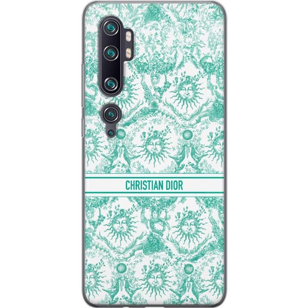 Kompatibelt Mobilskal till Xiaomi Mi Note 10 Pro Turkost solmönster turkos