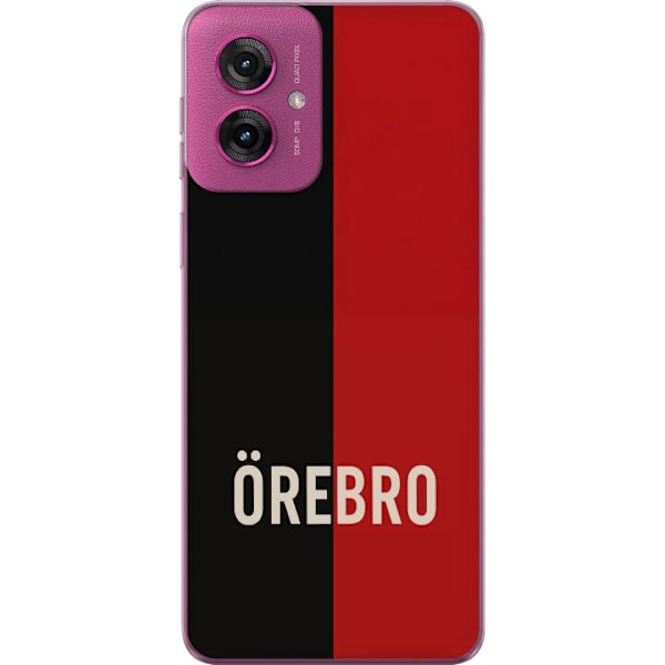 Motorola Moto G55 Gjennomsiktig deksel Örebro – Hockey