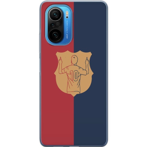 Xiaomi Poco F3 Gennemsigtig cover FC Barcelona