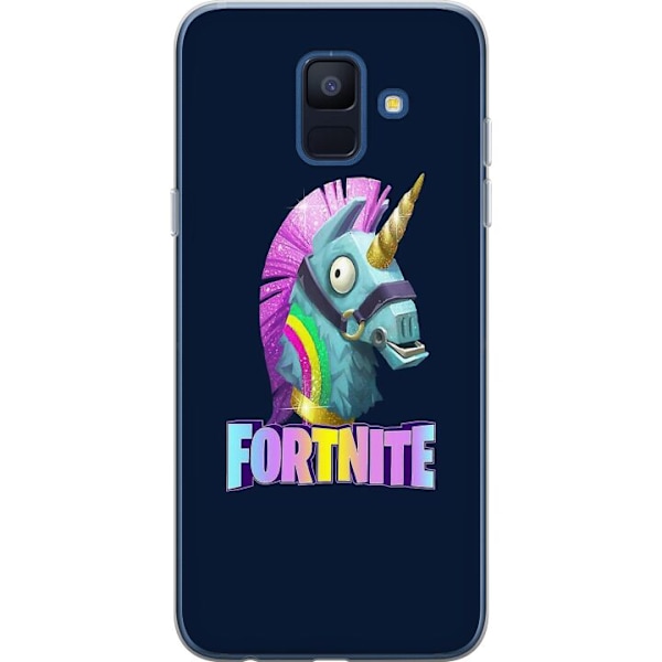 Samsung Galaxy A6 (2018) Läpinäkyvä kuori Fortnite Hevonen