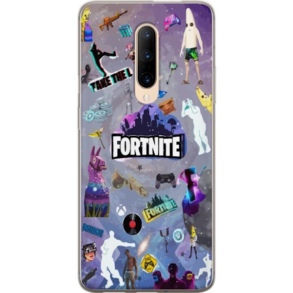 OnePlus 7 Pro Läpinäkyvä kuori Fortnite