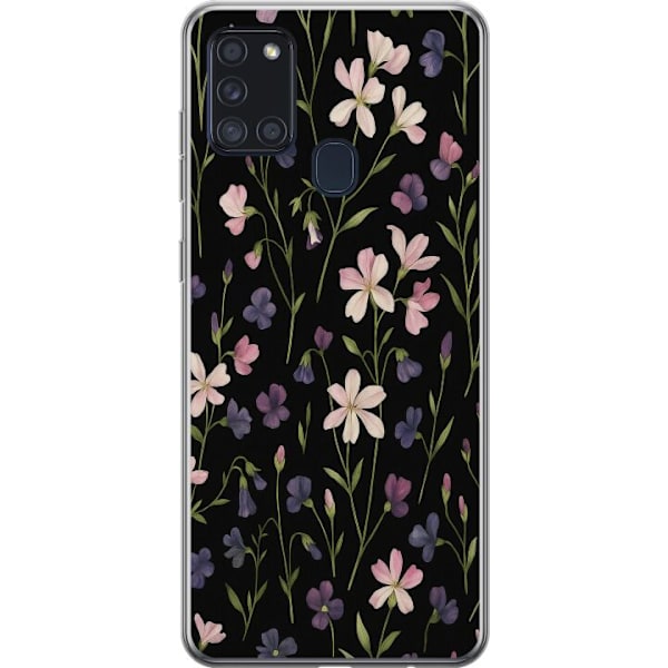 Samsung Galaxy A21s Läpinäkyvä kuori Hedelmä Rave