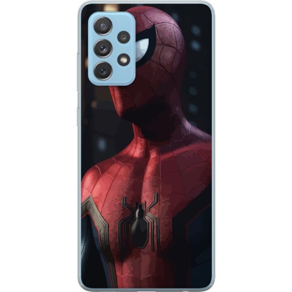 Samsung Galaxy A52 5G Gennemsigtig cover Spiderman