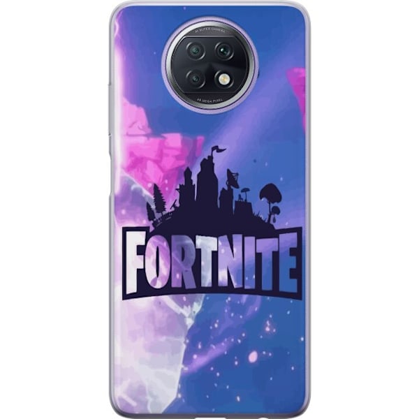 Xiaomi Redmi Note 9T Genomskinligt Skal Fortnite