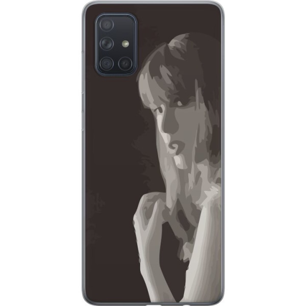 Samsung Galaxy A71 Gennemsigtig cover Taylor Swift