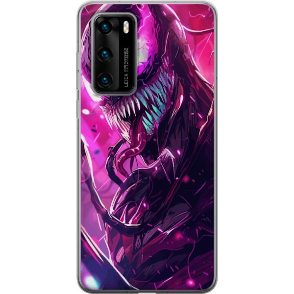 Huawei P40 Läpinäkyvä kuori Spider Man