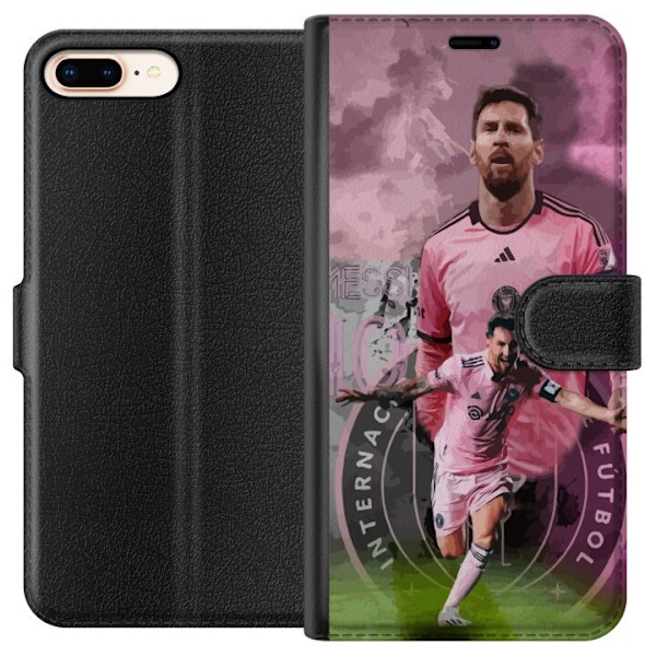 Apple iPhone 8 Plus Tegnebogsetui Messi