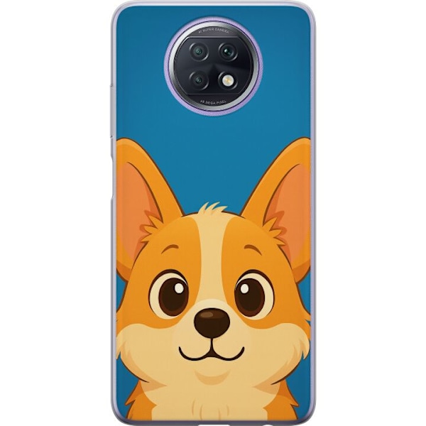 Xiaomi Redmi Note 9T Genomskinligt Skal Hello Corgi