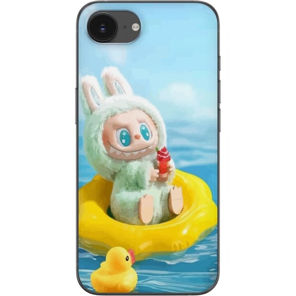 Apple iPhone 16e Gjennomsiktig deksel Labubu Macaron-serien