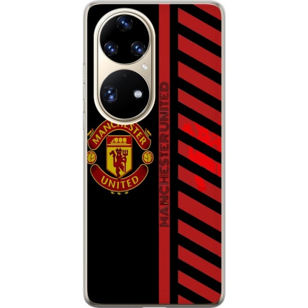Huawei P50 Pro Genomskinligt Skal Manchester United