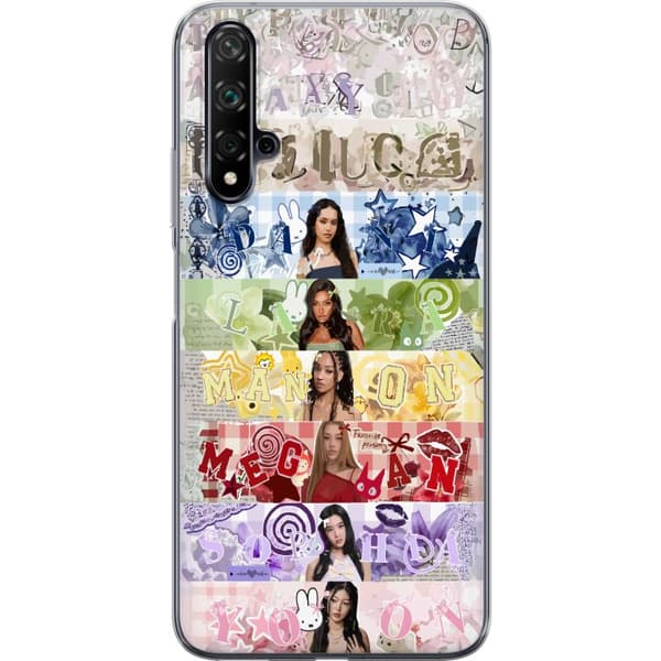 Kompatibelt Mobildeksel til Huawei nova 5T K-pop flerfarget