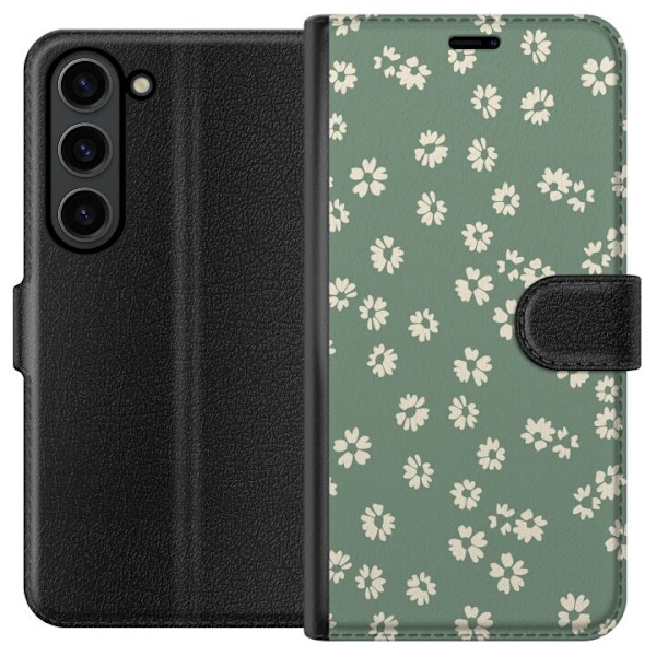 Samsung Galaxy S24+ Plånboksfodral Blomsterdröm – färgglatt blommönster