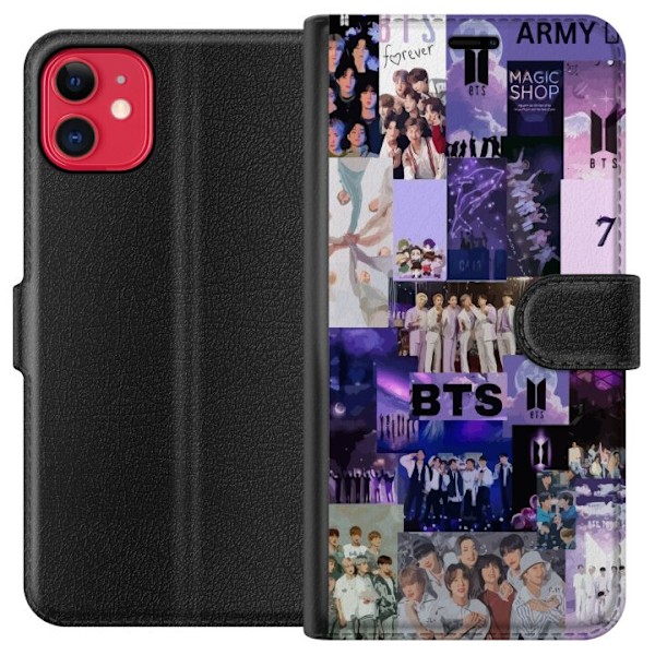 Apple iPhone 11 Lompakkokotelo BTS