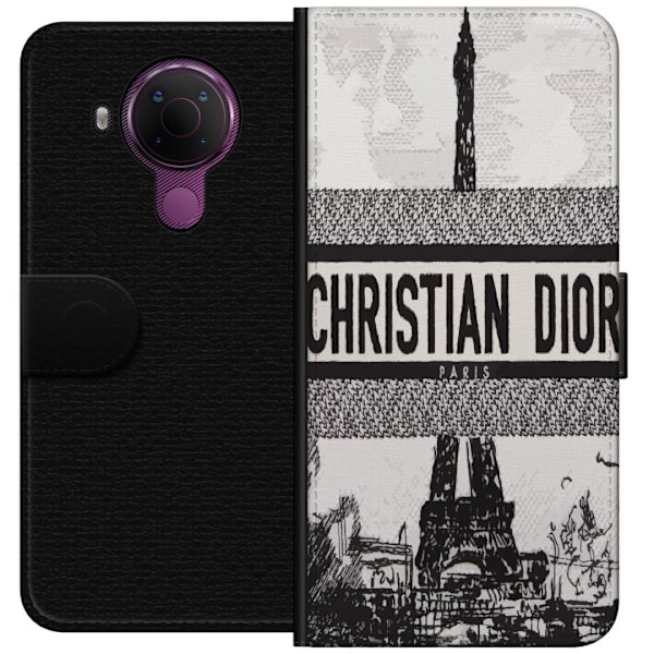 Nokia 5.4 Tegnebogsetui Christian Dior