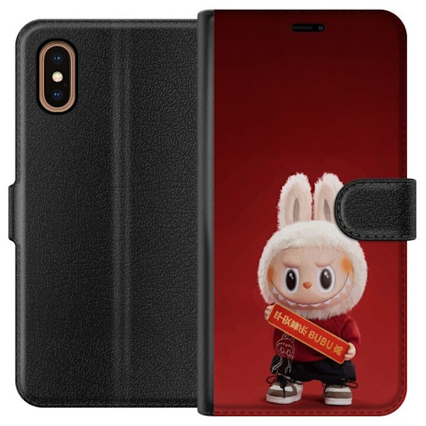 Apple iPhone XS Max Lompakkokotelo Pop Mart The Monsters Labub